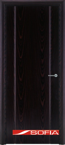 Межкомнатная шпонированная дверь SOFIA Палисандр (20) 20.03 600 глухая