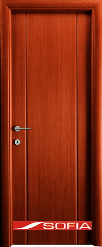 Межкомнатная шпонированная дверь SOFIA Вишня (21) 21.03 600 глухая