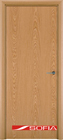 Межкомнатная шпонированная дверь SOFIA Светлый дуб (03) 03.07 600 глухая